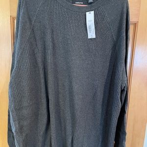 NWT Men’s CLAIBORNE Big & Tall Long Sleeve Crew Neck Sweater